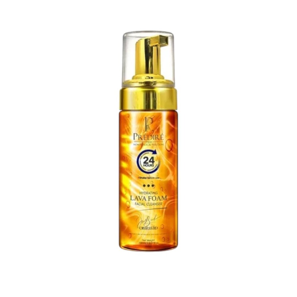 Predire Hydrating Lava Foam 24Hr Facial Cleanser‎ * Vitamin E & A* RETAIL $145